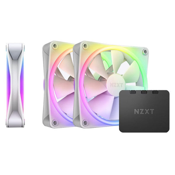 NZXT F120 RGB Duo Triple Pack White NZXT F120 RGB Duo Triple Pack White